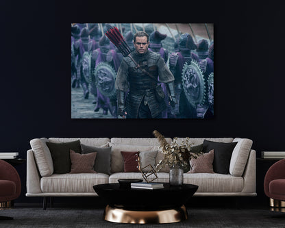 The Great Wall Cinematic Canvas Print