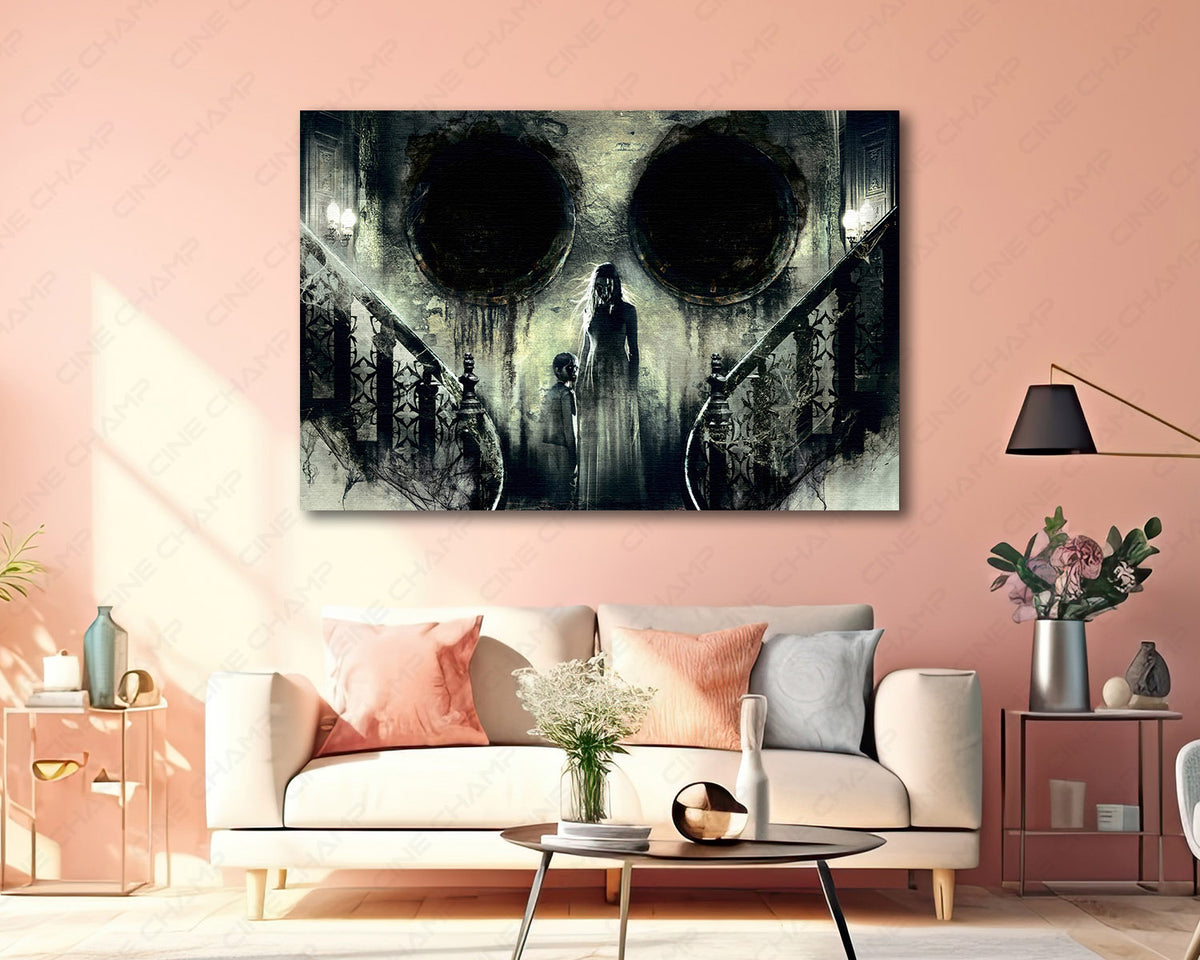 The Guests canvas print wall decor