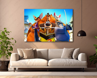 The Legend Of Hank Canvas Print