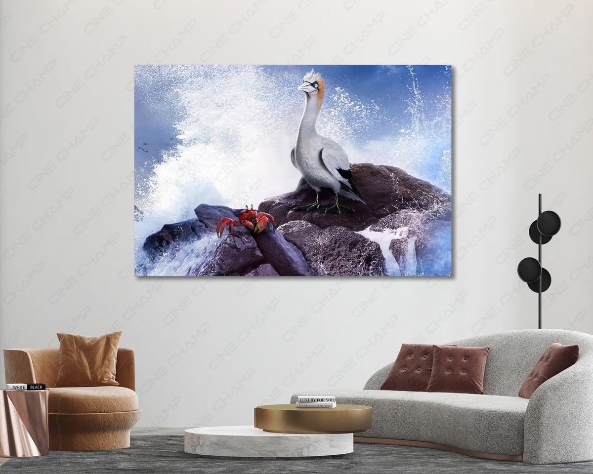 The Little Mermaid Animated Canvas Artwork