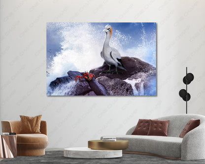 The Little Mermaid Animated Canvas Artwork