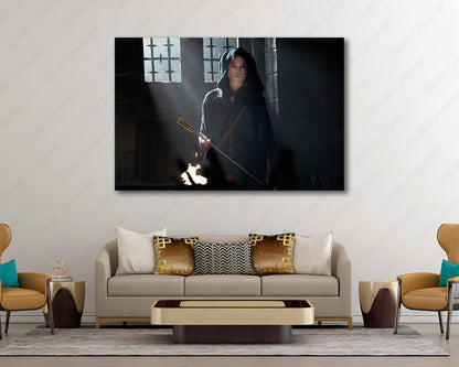 The Mage King Arthur Movie Canvas Print
