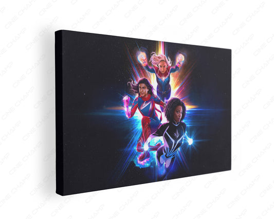 The Marvels Canvas Wall Art