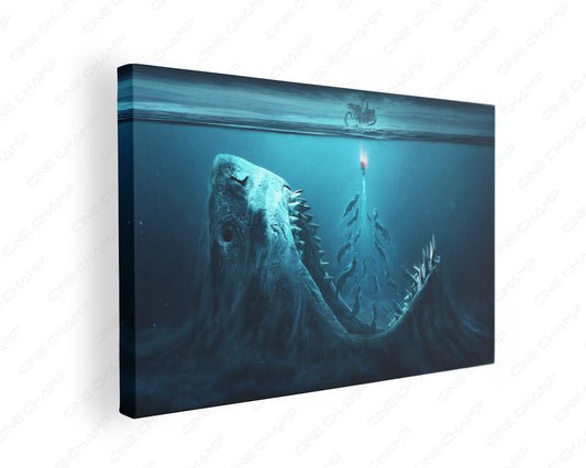 The Meg 2 Canvas Wall Art