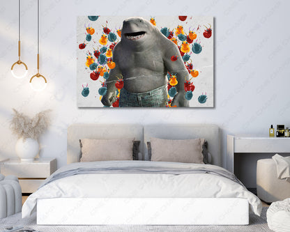 The Suicide Squad Movie Poster Canvas
