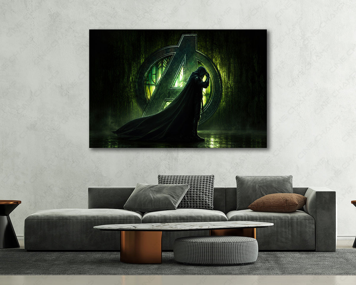 The Supreme Doctor Doom wall decor