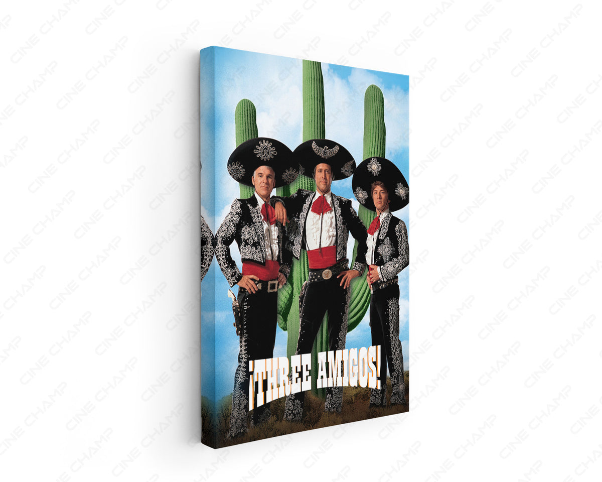 Three Amigos Canvas Wall Art