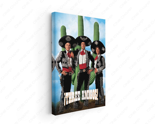 Three Amigos Canvas Wall Art