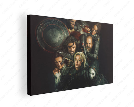 Thunderbolts Canvas Wall Art