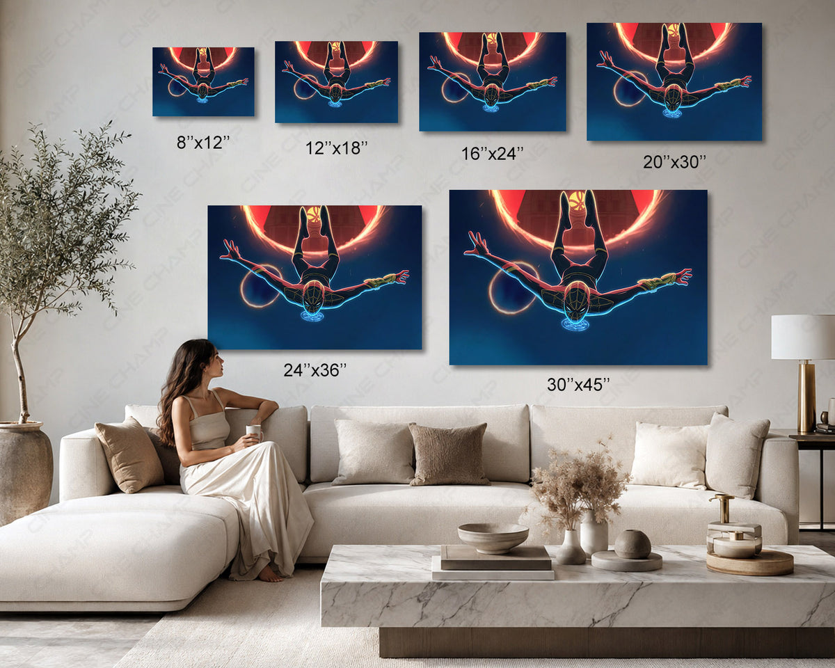 Tom Holland Spider-Man Wall Art