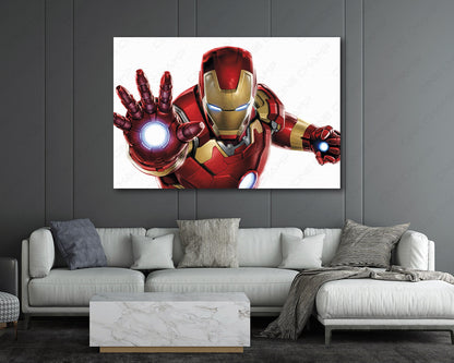 Tony Stark Iron Man canvas artwork