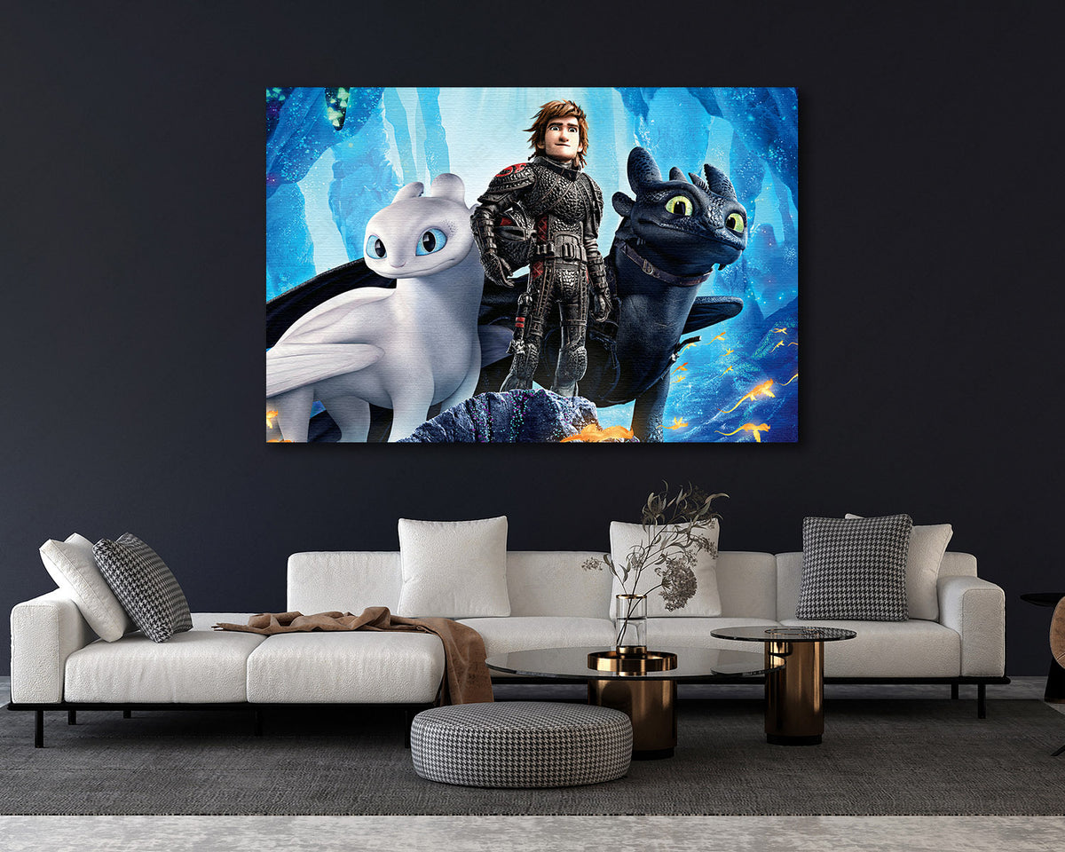Toothless Hidden World fantasy artwork