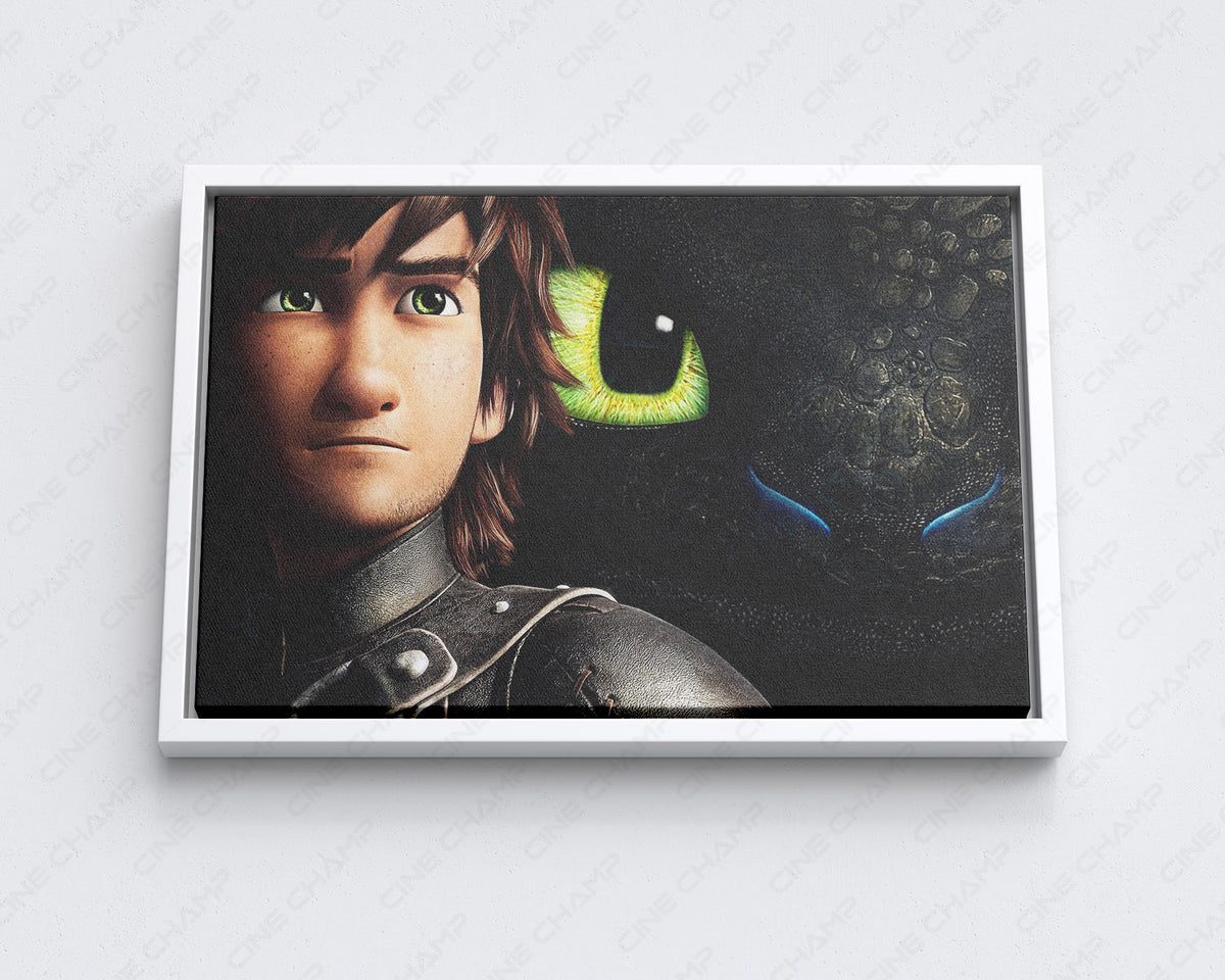 Toothless wall art for dragon fans