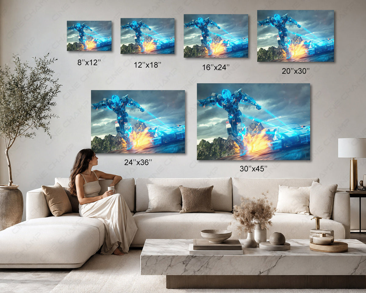 Transformers Mirage Autobot Wall Art