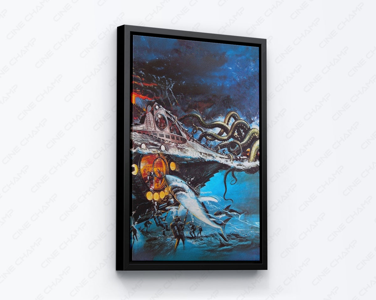 Underwater Movie Canvas Wall Decor