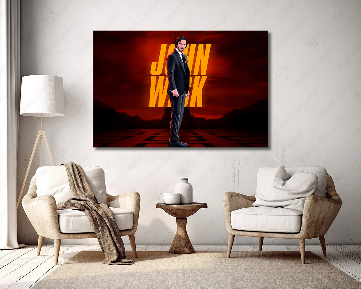 Unstoppable John Wick character movie artwork
