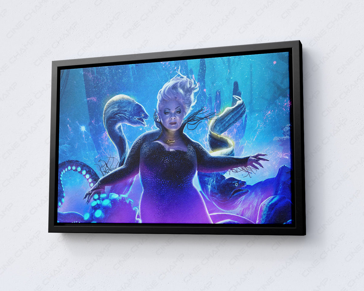 Ursula Disney Movie Poster Canvas