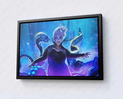 Ursula Disney Movie Poster Canvas