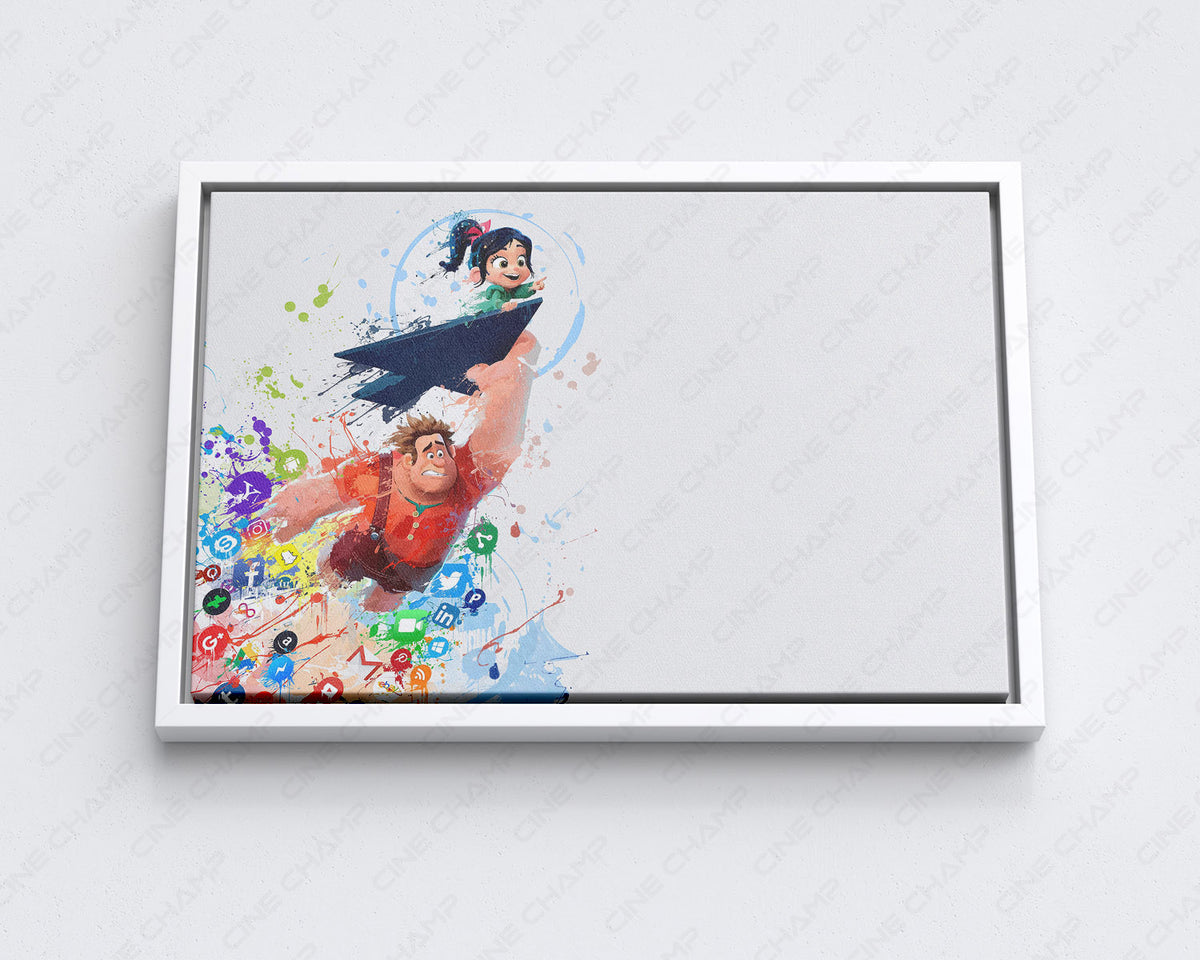 Vanellope Animated Movie Wall Art