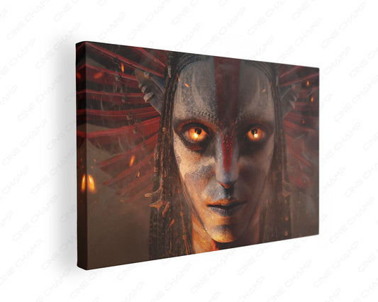 Varang Avatar Fire and Ash Canvas Wall Art