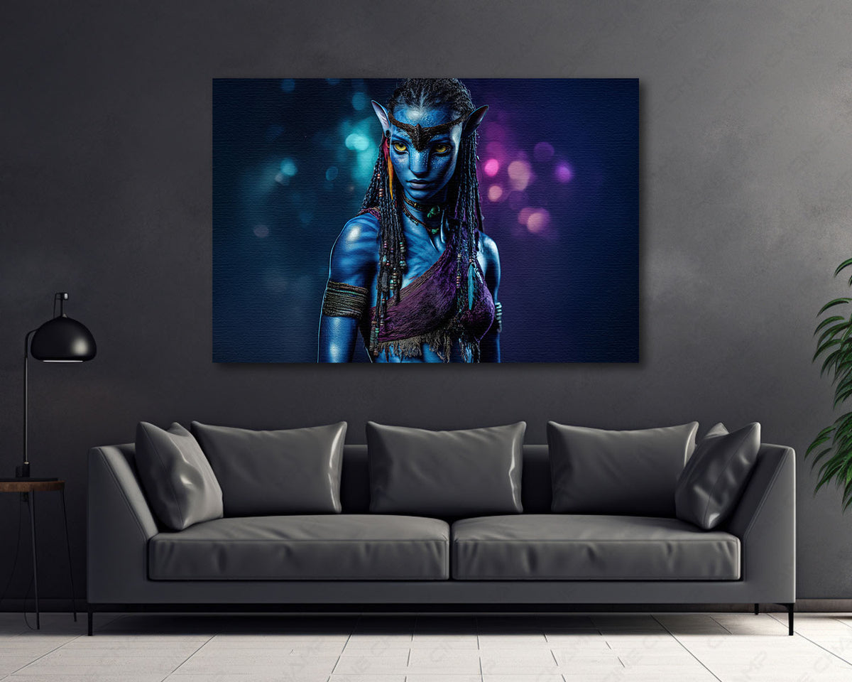 Varang Na'vi Warrior Canvas Print