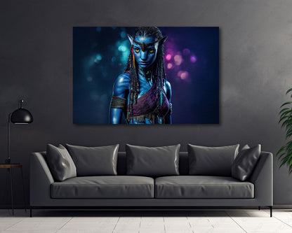 Varang Na'vi Warrior Canvas Print