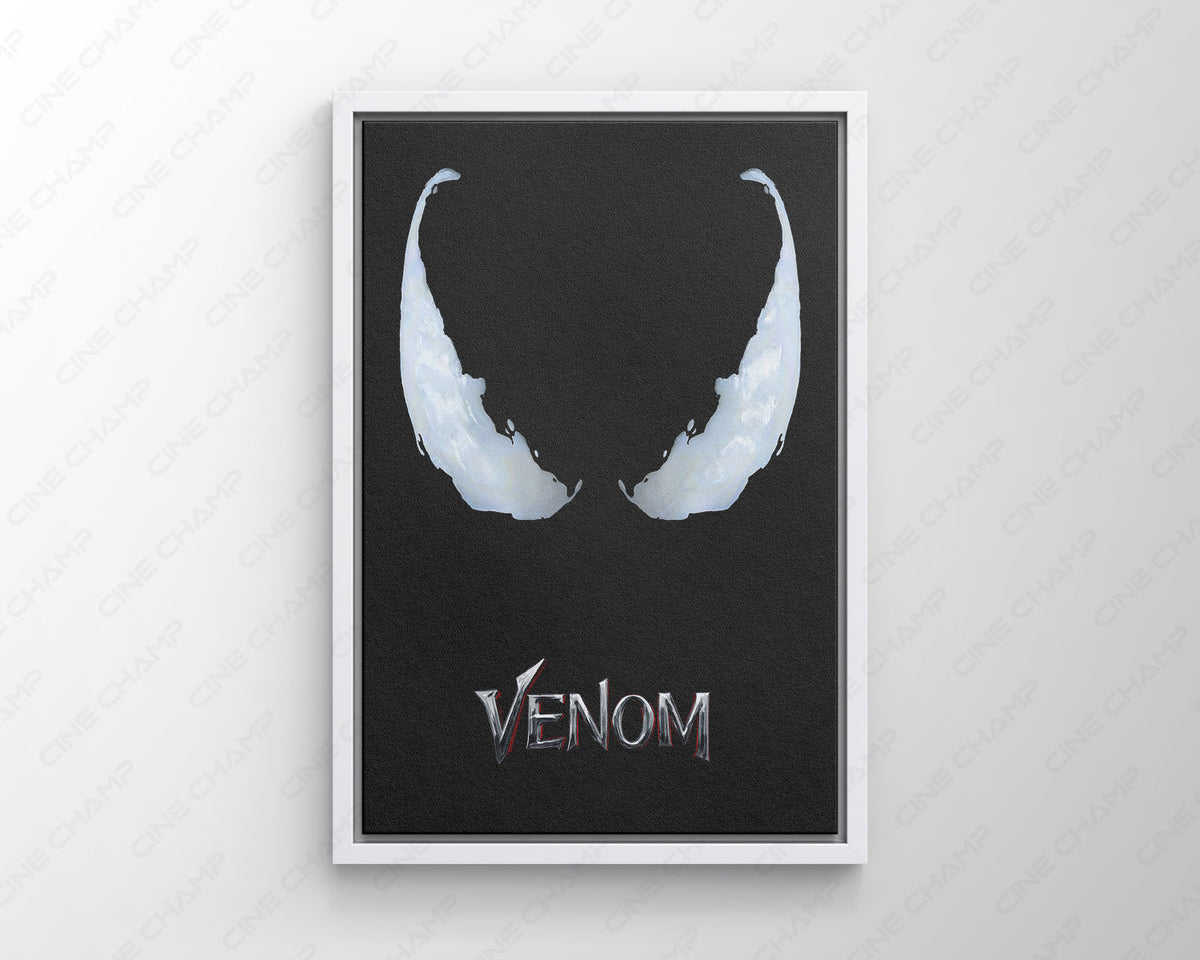 Venom Mask Marvel Character Wall Art