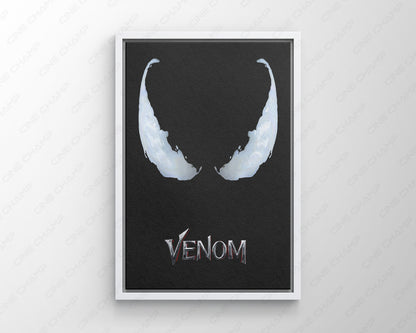 Venom Mask Marvel Character Wall Art