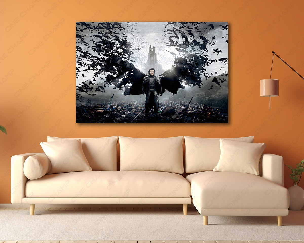 Vlad Dracula Untold premium canvas print