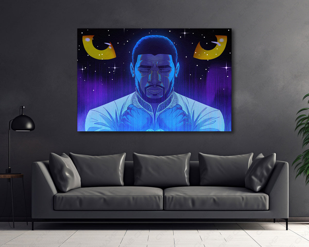Wakanda Forever Superhero Illustration Artwork