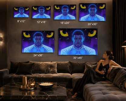 Wakanda Superhero Character Wall Art