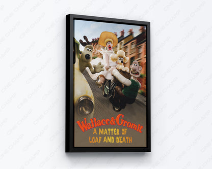 Wallace and Gromit Stop Motion Canvas