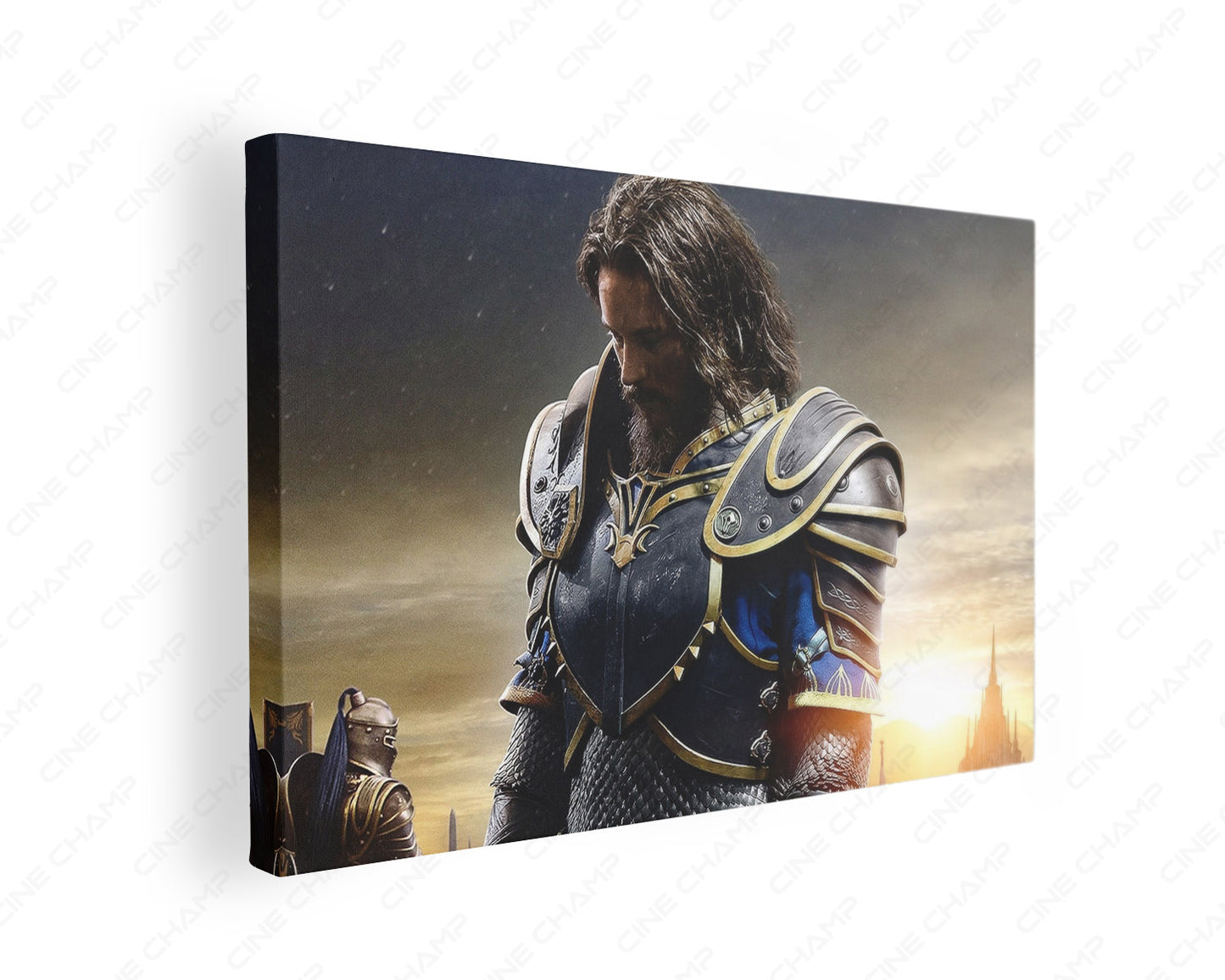 Anduin Lothar Warcraft Canvas Print