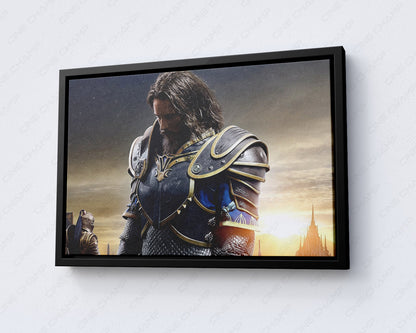 Anduin Lothar Warcraft Canvas Print