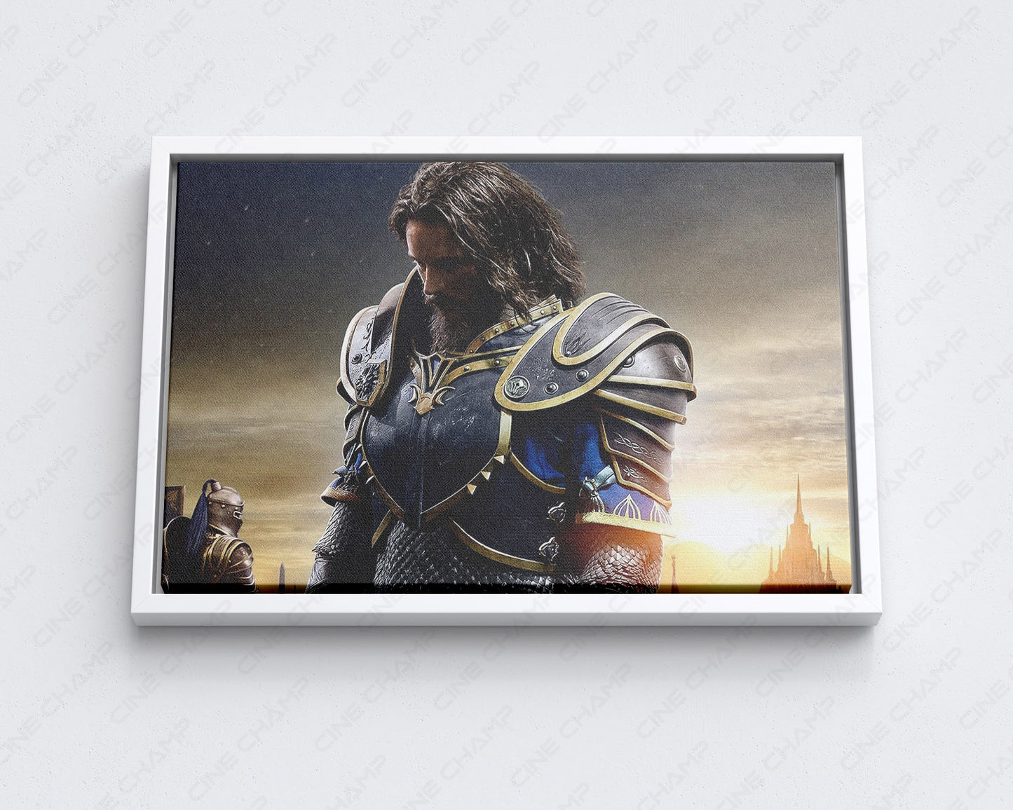 Anduin Lothar Warcraft Canvas Print