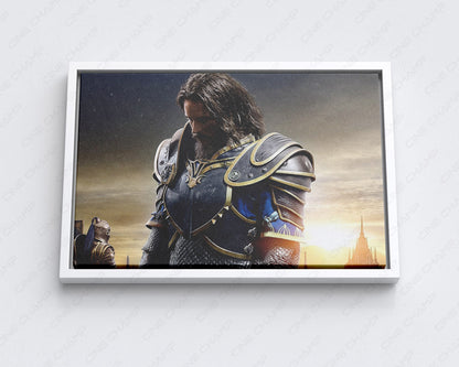 Anduin Lothar Warcraft Canvas Print