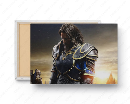 Anduin Lothar Warcraft Canvas Print