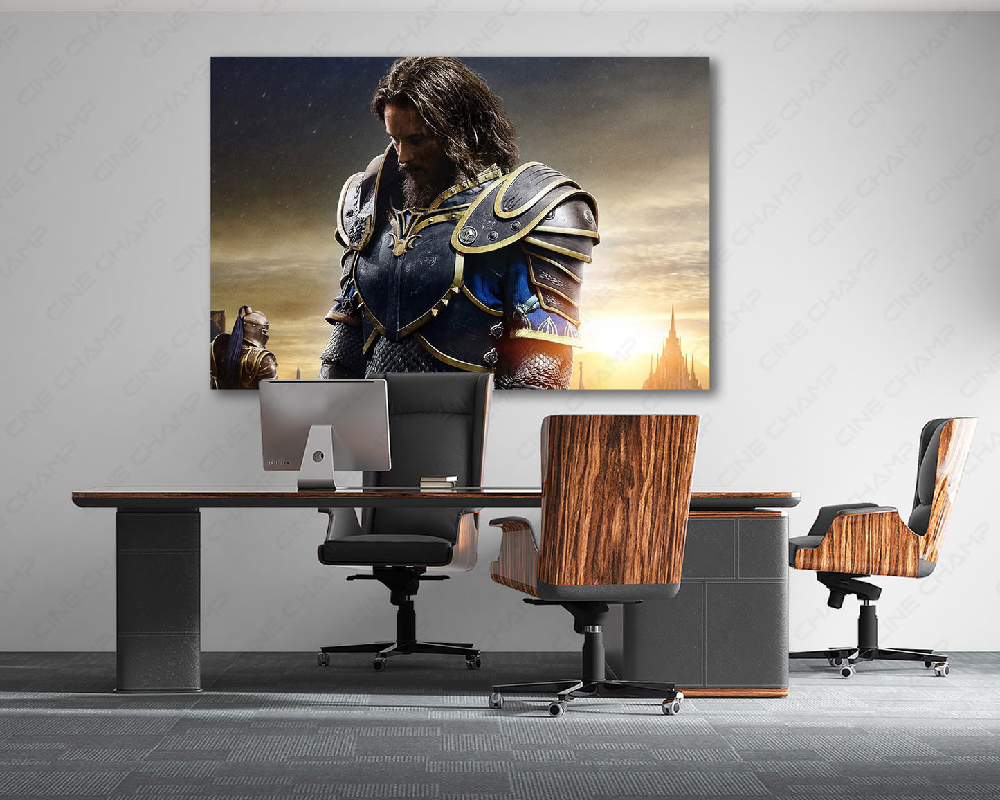 Anduin Lothar Warcraft Canvas Print