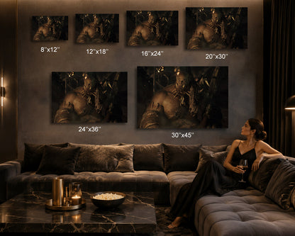 Warcraft Orc Warrior Wall Art