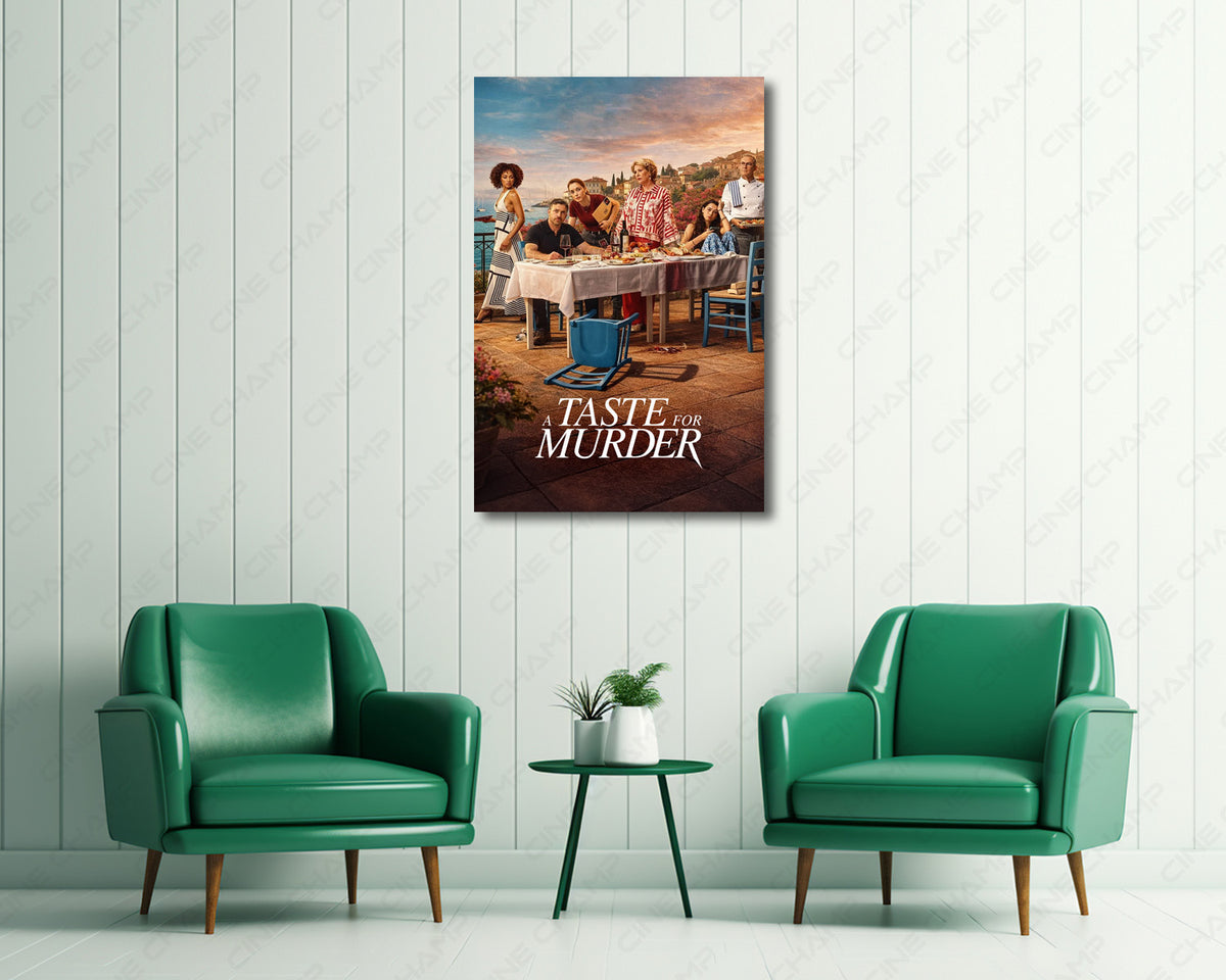Warren Brown A Taste for Murder Wall Art