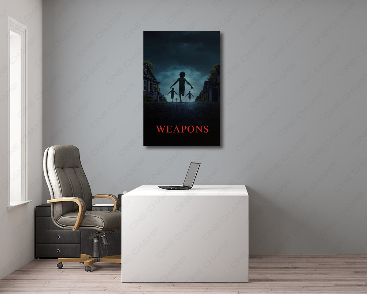 Weapons Dark Horror Movie Canvas Print