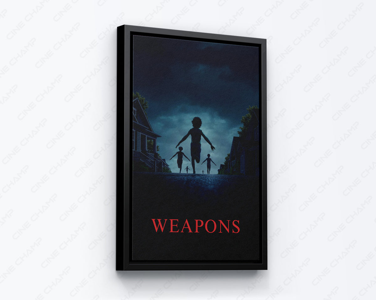 Weapons Horror Movie Room Canvas Artwork