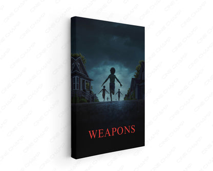 Weapons Movie Inspired Wall Artwork