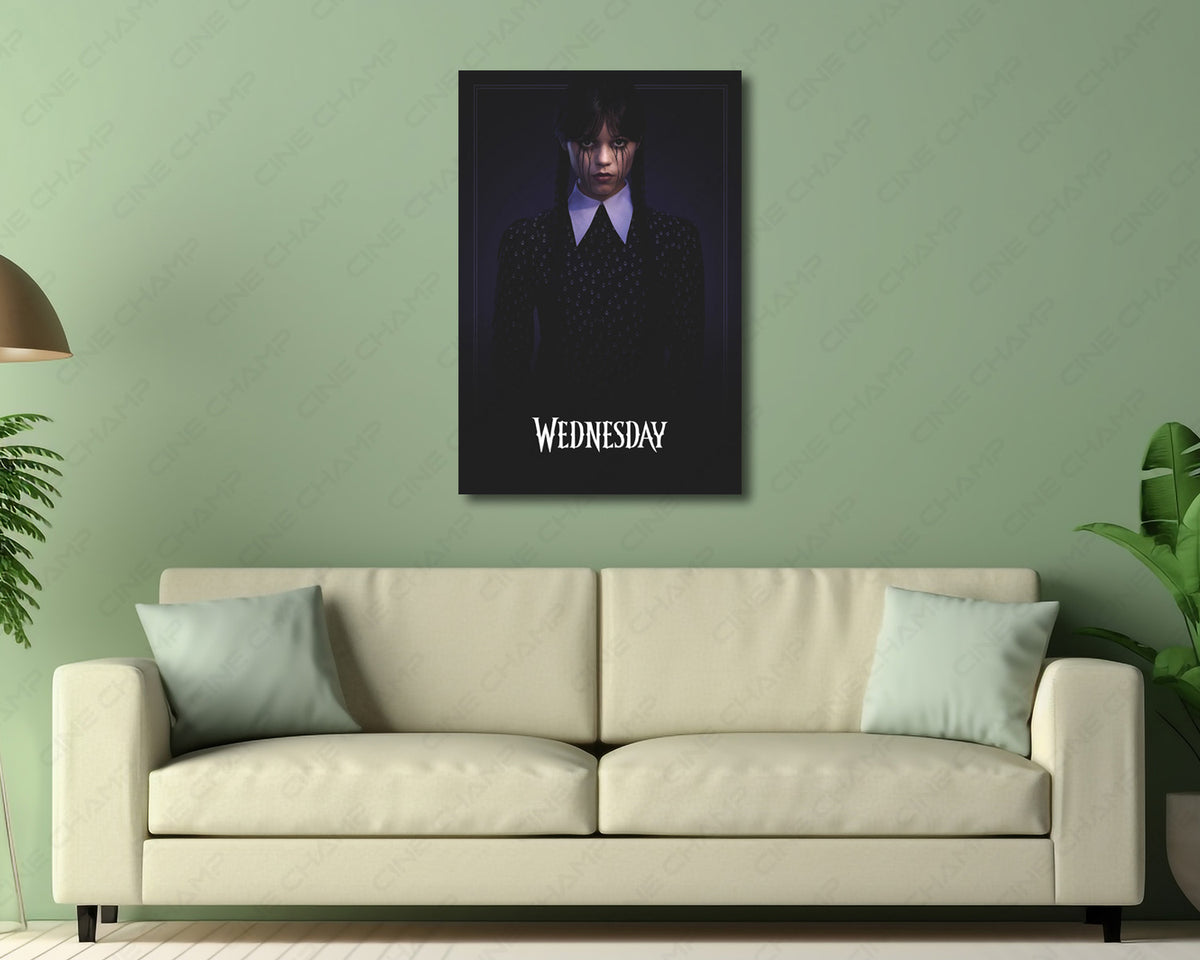 Wednesday Addams Alternative Room Artwork