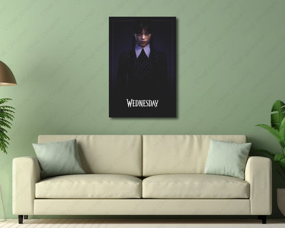 Wednesday Addams Alternative Room Artwork