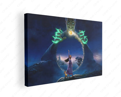Wish Disney canvas wall art