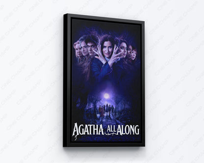 Witchcraft Fantasy Canvas Decor Inspired by Agatha All Along