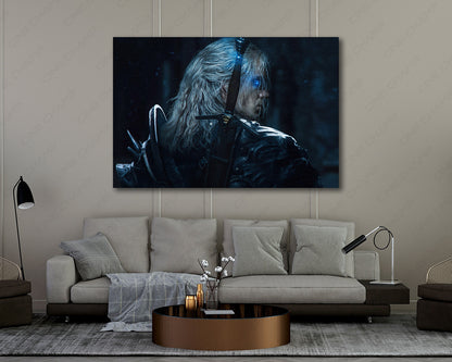 Witcher medieval fantasy wall art