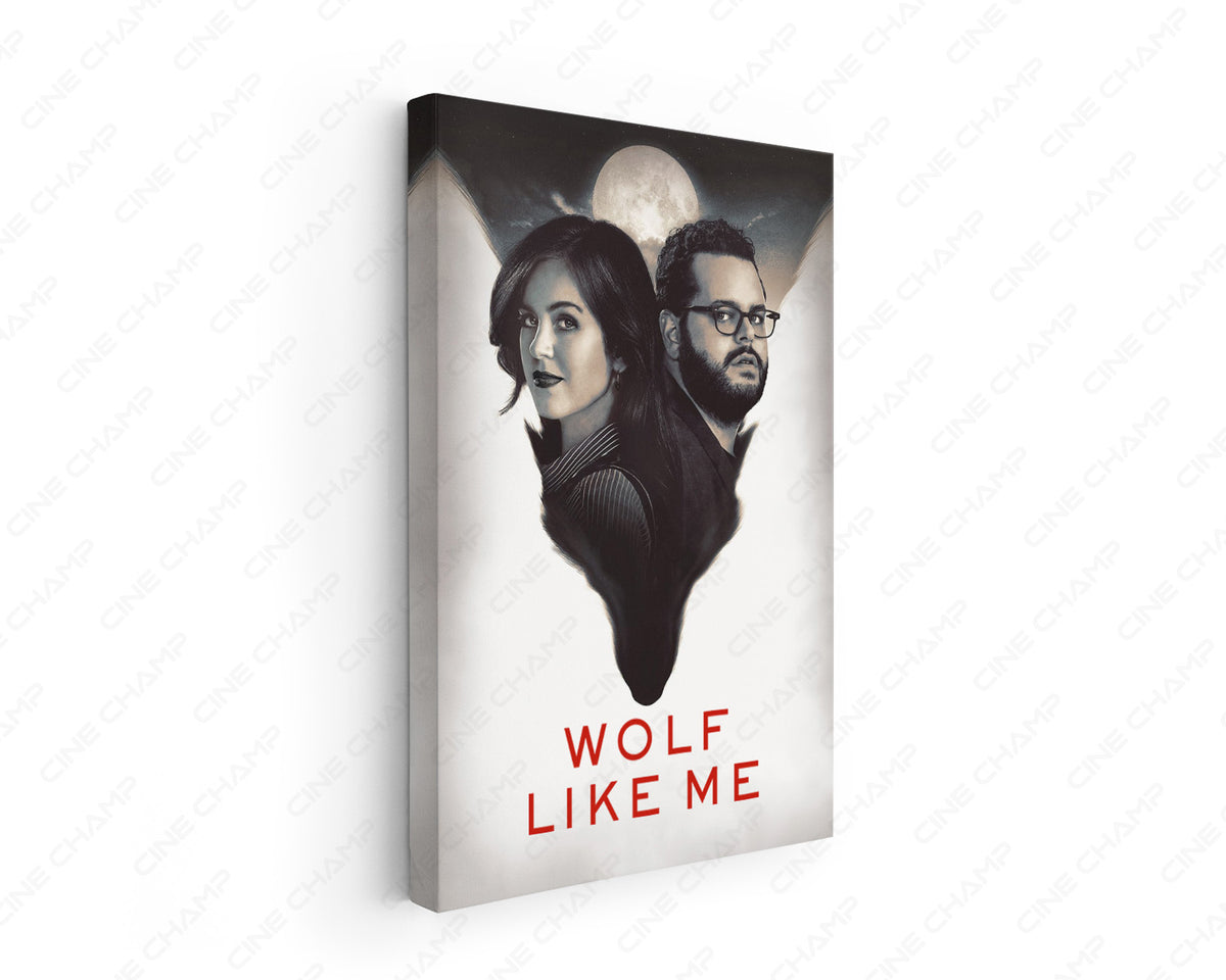Wolf Like Me Canvas Wall Art Supernatural Series Print