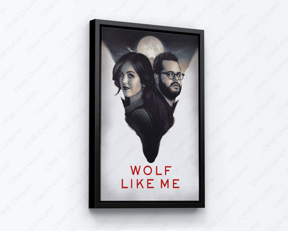 Wolf Like Me Series Canvas Decor for Living Room